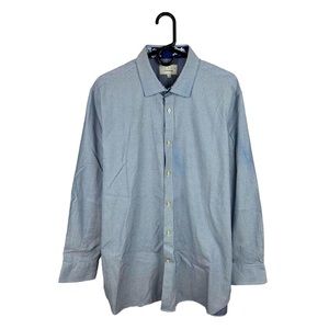 Ted Baker Endurance Men’s Casual Button Down Shirt Long Sleeve Blue White 17
